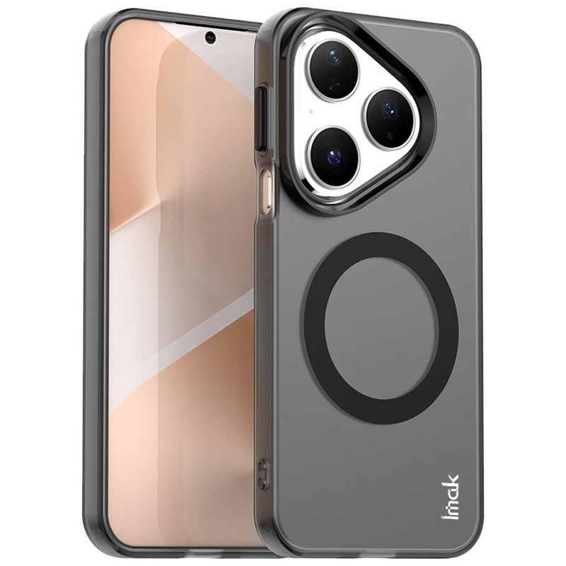 إيماك جراب هاتف Huawei Pura 80 5G Imak Chocolate Series TPU + Pet Magsafe (أسود) - Image 1