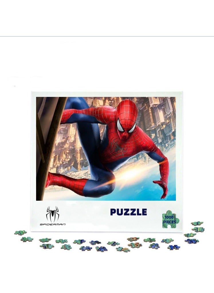 Anna 1000-Piece Spider-Man Anime Character Puzzle - Image 2
