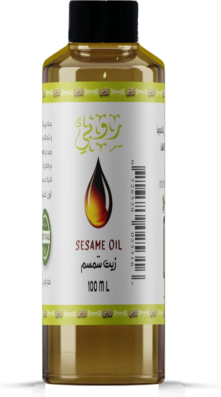 Ruby 100% Natural Essential Oils for Relaxation & Skin Care 100ml Premium Long Lasting Scents (Natural Sesame Oil 100ml – Nourish Hair & Scalp with Pure & Effective Formula)