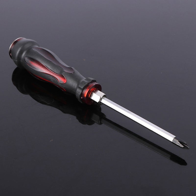 Magnetic Screwdriver Set: 7 Carbon Steel 1-Piece Forged Drivers - Corrosion-Resistant Heat Treated Chrome Plated Screwdriver Kit for Home Repair DIY Home Improvement - Image 5