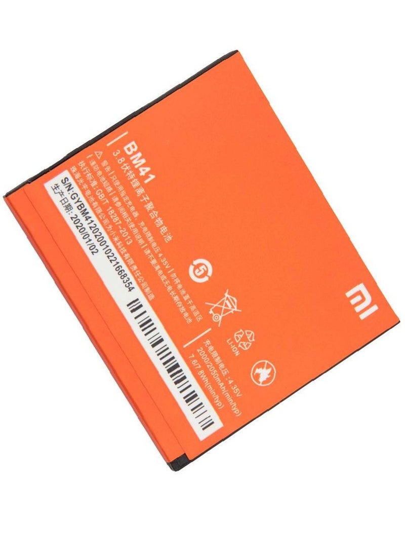 GENNEXT Genuine Replacement Battery For Xiaomi series BM41 Redmi 1S - Image 1
