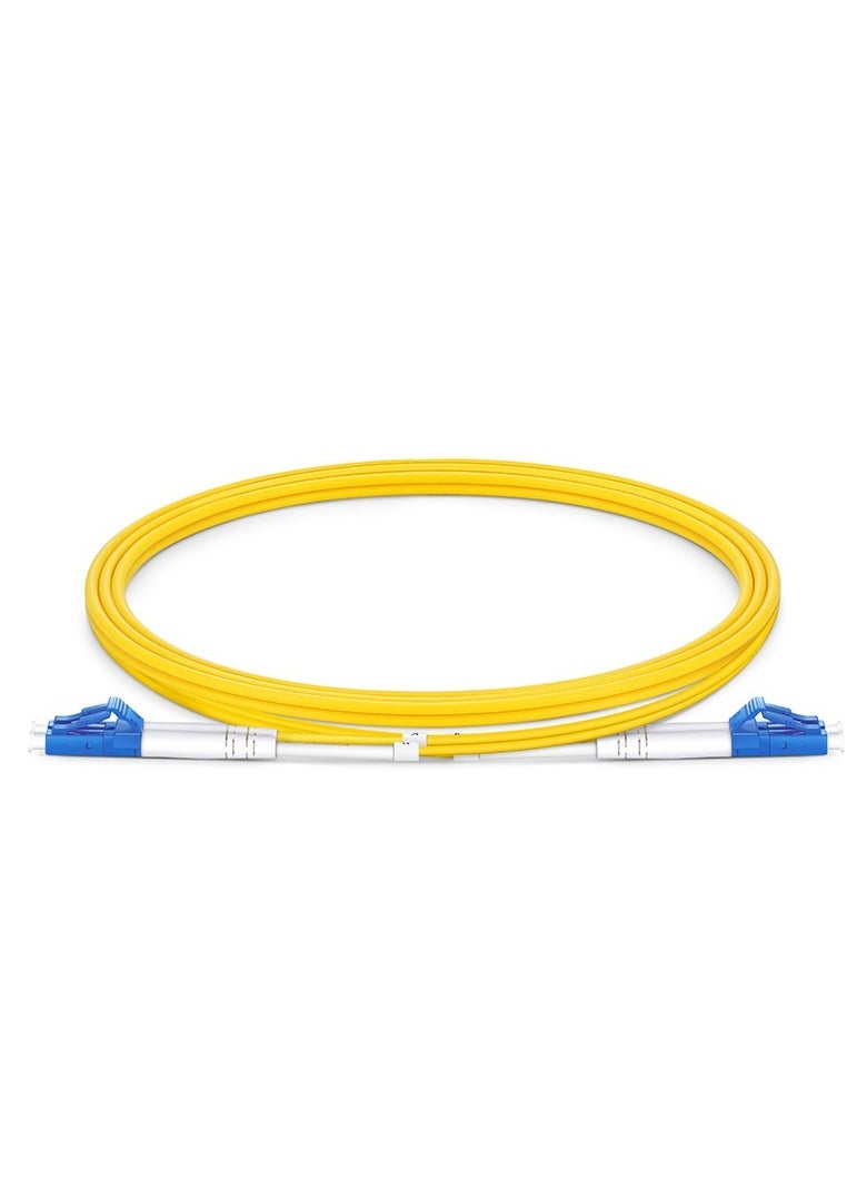 T Tech Fiber Patch Cable  LC UPC/LC UPC Dual SM LSZH, 2.0MM 10M 10 PCs  - Image 1