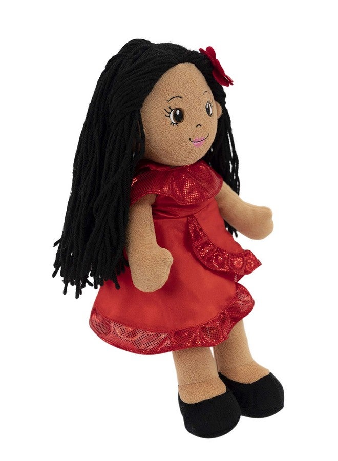 Playtime by Eimmie 14”Soft Baby Doll - Plush Rag Dolls for 2 Year Old Girls & Boys, Toddler & Infants - Washable & Sensory Fabric Body - Julie - Soft Plush Doll - Soft Dolls for Girls - Image 2
