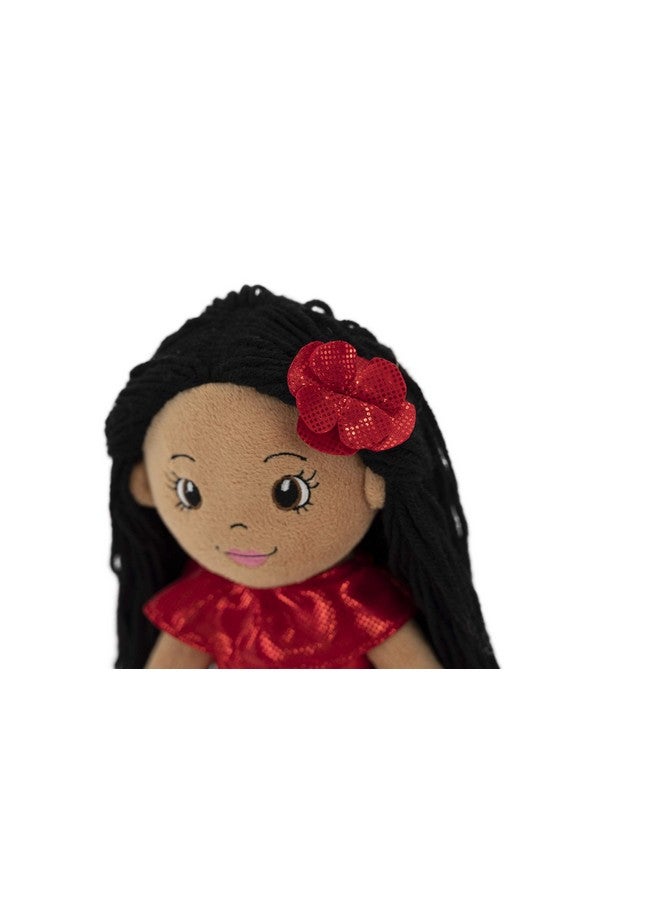 Playtime by Eimmie 14”Soft Baby Doll - Plush Rag Dolls for 2 Year Old Girls & Boys, Toddler & Infants - Washable & Sensory Fabric Body - Julie - Soft Plush Doll - Soft Dolls for Girls - Image 3