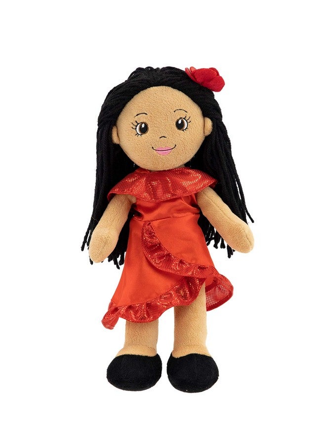 Playtime by Eimmie 14”Soft Baby Doll - Plush Rag Dolls for 2 Year Old Girls & Boys, Toddler & Infants - Washable & Sensory Fabric Body - Julie - Soft Plush Doll - Soft Dolls for Girls - Image 1