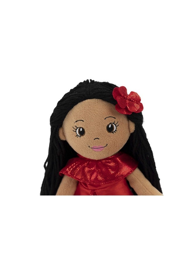 Playtime by Eimmie 14”Soft Baby Doll - Plush Rag Dolls for 2 Year Old Girls & Boys, Toddler & Infants - Washable & Sensory Fabric Body - Julie - Soft Plush Doll - Soft Dolls for Girls - Image 4