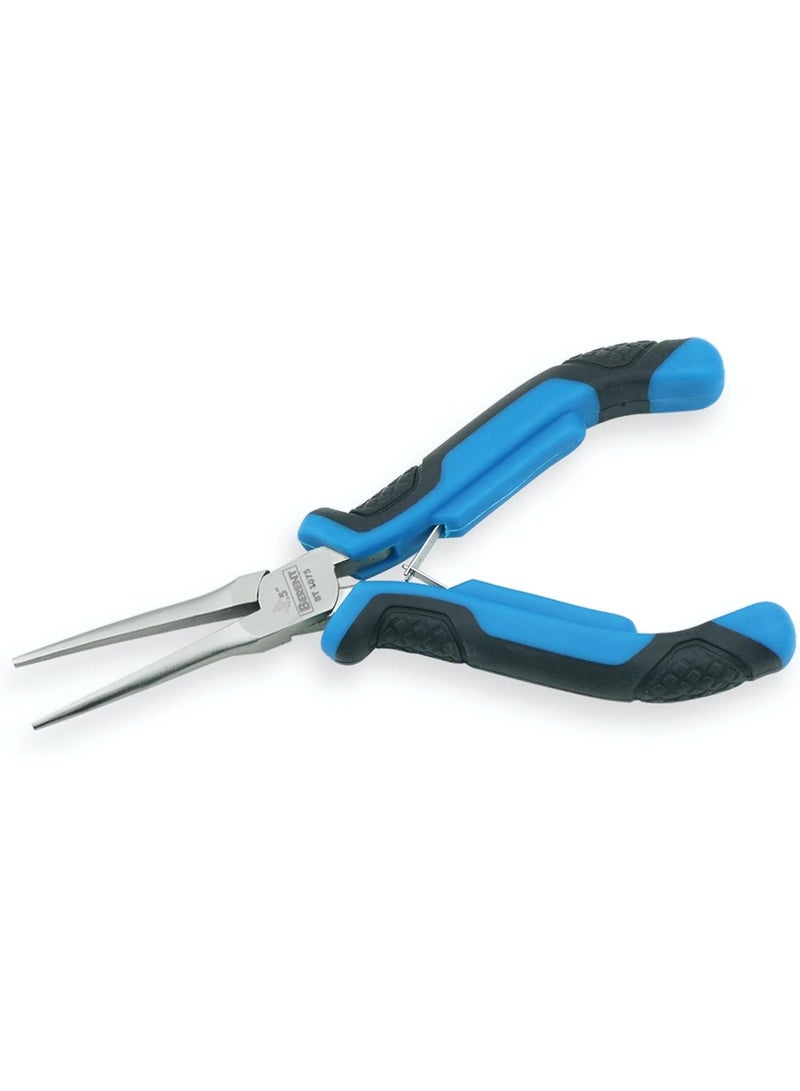 Needle Nose Pliers Set, 5 Inch, Long Nose  Jewelry Pliers for Cutting and Bending Wire