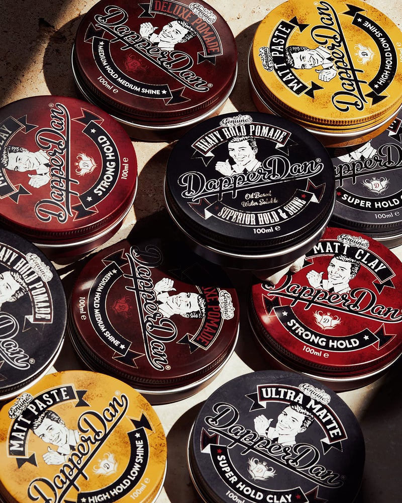 Dapper Dan Matt Clay, Strong Hold Matt Finish, Soft Clay, Easy Application, Mens Hair Styling Product, 2 x 3.38 fl oz ml - Image 5