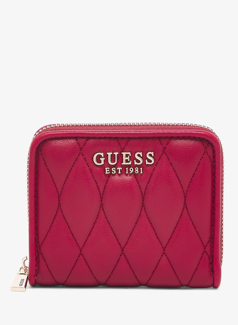 GUESS Valla Small Zip Around Wallet