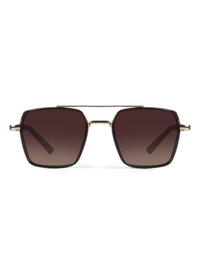 Woggles UV- Protected Brown Square Sunglasses  - Image 4
