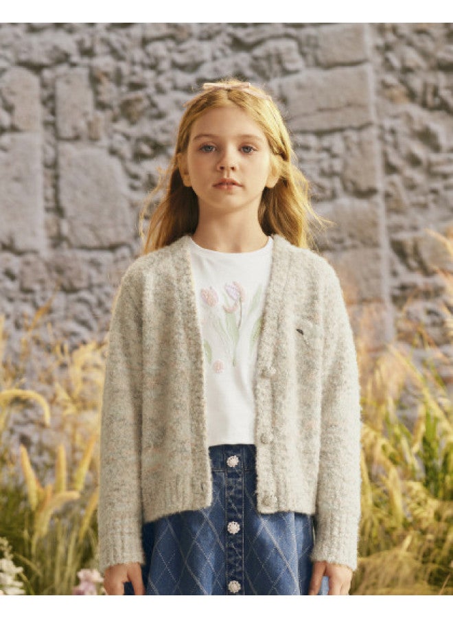 Balabala exploring Nature Series: Balabala Women's Wool V-neck Cardigan (premium Line) - Image 1