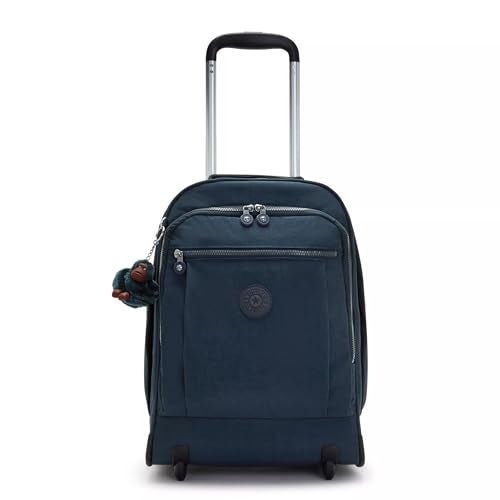 KIPLING KIPLING Kipling Women's Gaze Large Rolling, Durable, Wheeled Backpack with Adjustable Shoulder Straps, Nylon Book Bag, True Blue Tonal, 8.25" L x 17.25" H x 12.25" D,100352251 - Image 1