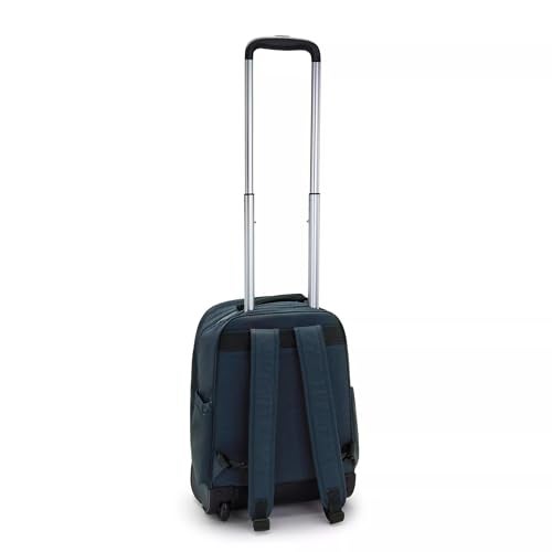 KIPLING KIPLING Kipling Women's Gaze Large Rolling, Durable, Wheeled Backpack with Adjustable Shoulder Straps, Nylon Book Bag, True Blue Tonal, 8.25" L x 17.25" H x 12.25" D,100352251 - Image 2