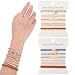 HaiFafafaing 10 Pcs Boho Hair Ties Bracelet for Women 5 Styles Elastic Braided Bracelets Hair Tie for Thin Thick Hairs Bands No Damage Ponytail Holders - Image 2