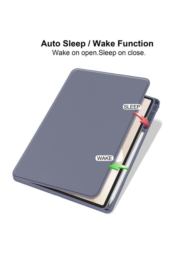 general Case for Honor MagicPad 3 13.3-inch (2025) Tablet Leather Case with Auto Wake/Sleep, 360° Rotating Stand Acrylic Clear Back Cover Built-in Pencil Holder - Image 2