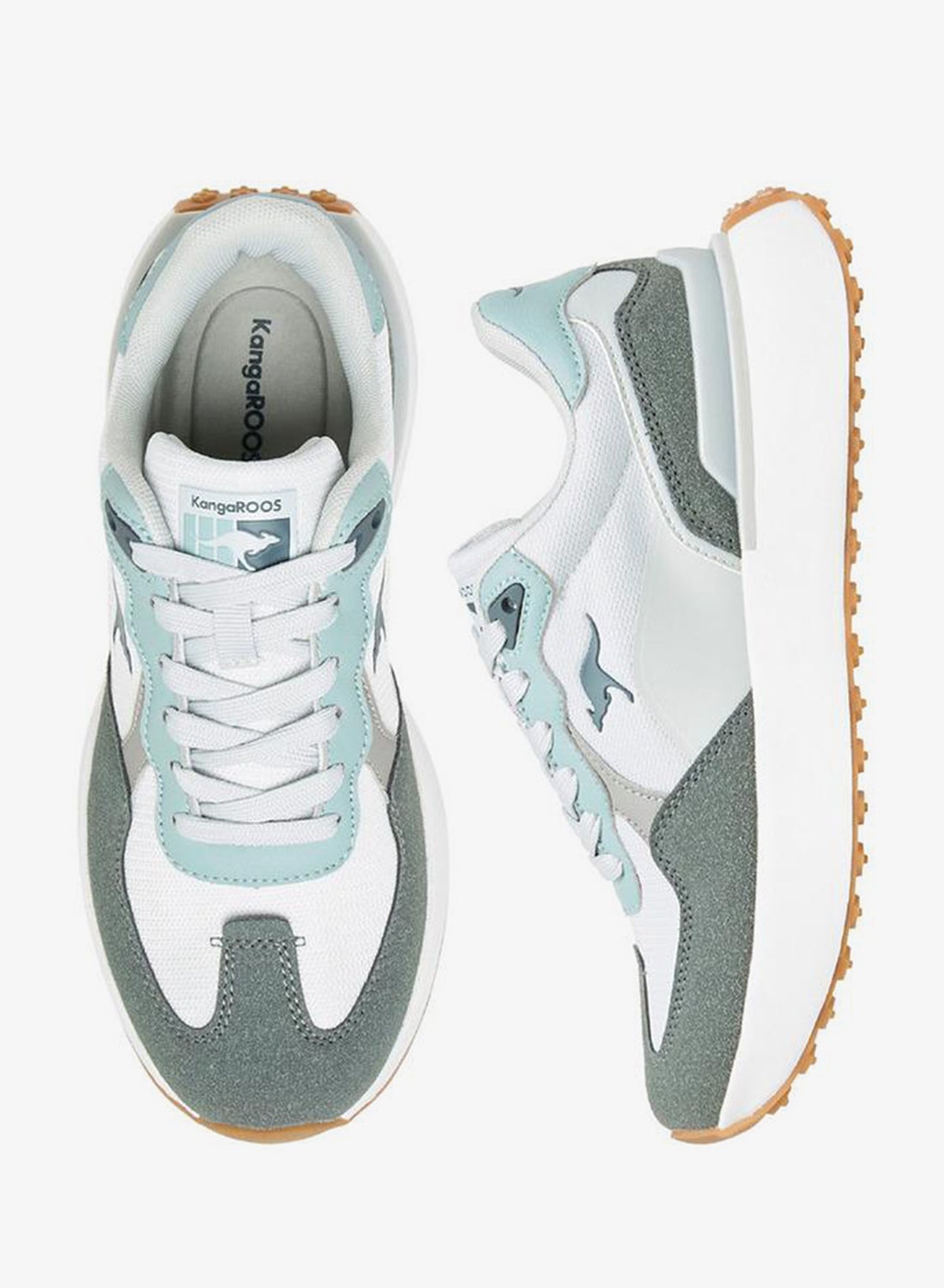 أحذية رياضية نسائية برباط وقطع دانتيل