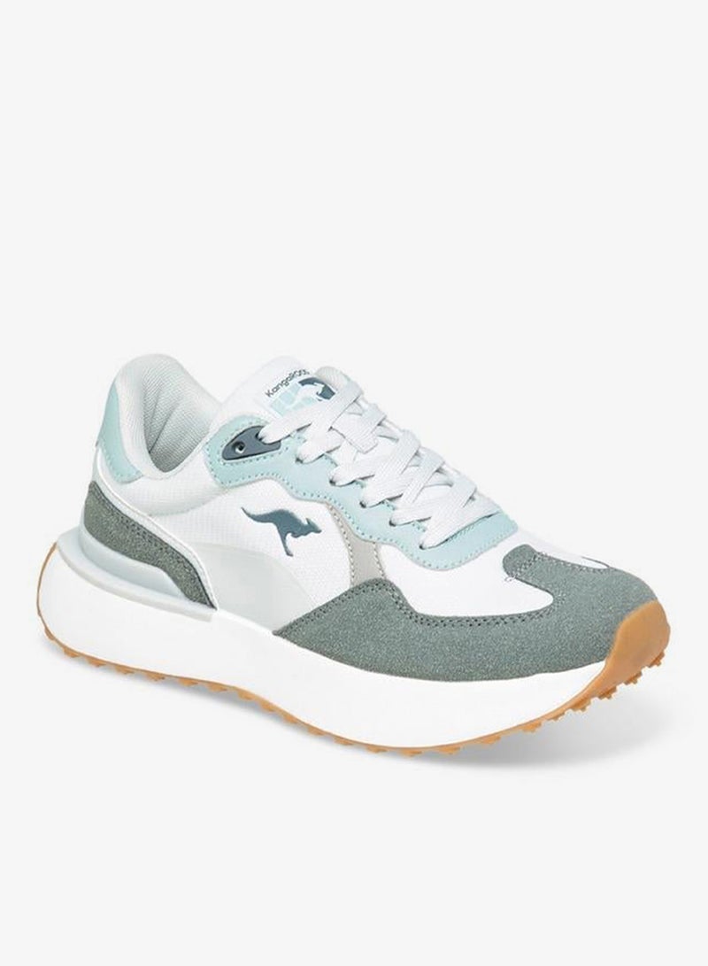 kangaROOS Women'S Panelled Lace-Up Sports Shoes - Image 2