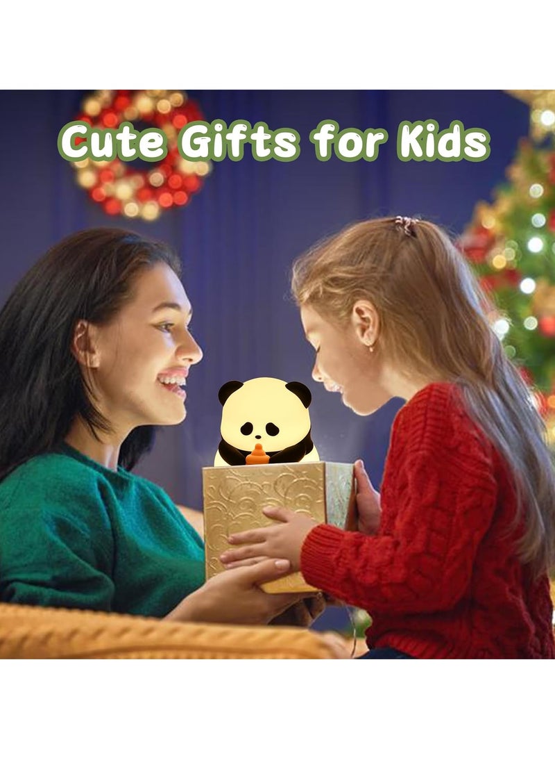 ELTRAZONE Panda Night Light for Children, Cute Panda Night Lamp for Baby, Gifts for Girls, Toddlers, Rechargeable 7 Colours, Warm LED Night Lamp, Animal Light for Bedroom, Perfect Gifts for Baby - Image 4