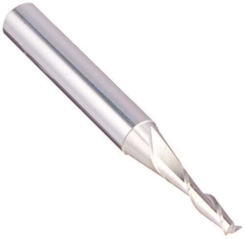 YONICO Upcut Router Bits Spiral 2 Flute Solid Carbide CNC End Mill 1/8-Inch Dia. 1/4-Inch Shank 31210-SC - Image 2