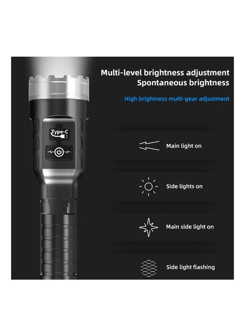 AROAQ The Portable Torch Camping Accessories and Gear LED Flashlight Lights for Runners Rechargeable  - Image 5