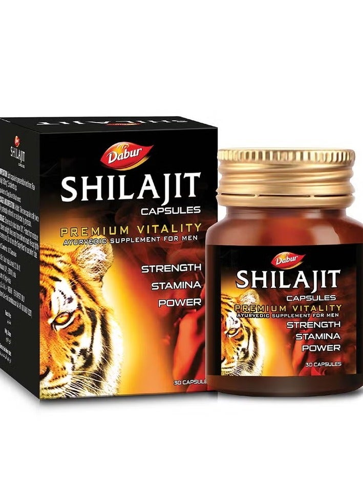 Dabur كبسولات دابور شيلاجيت 30 حبة - Image 1