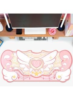 Large Gaming Mouse Pad Pink Non Slip Rubber Back Mouse Pad Big Waterproof Mat For Keyboard And Mouse Perfect For Gaming Or Home Office Work Star Wings Pink - pzsku/Z55DA91ED5973C02712B6Z/45/_/1740915710/dc73cf85-07ff-4d4e-b6f7-a11f5baa1dc8