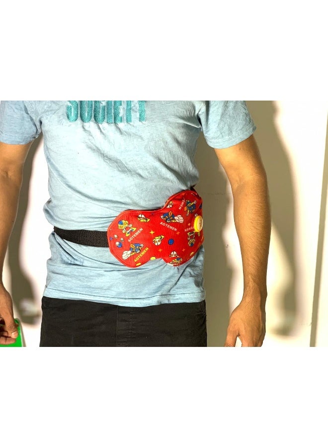 Generic Waist-belt Electric Hot-Water Bag, Hot-water Massager for Body Pain - Image 3
