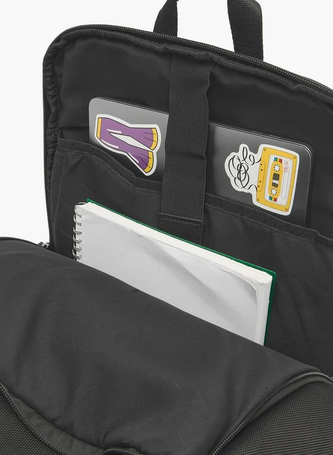 Duchini BLACK Men Padded Straps Backpack  | Best Price UAE