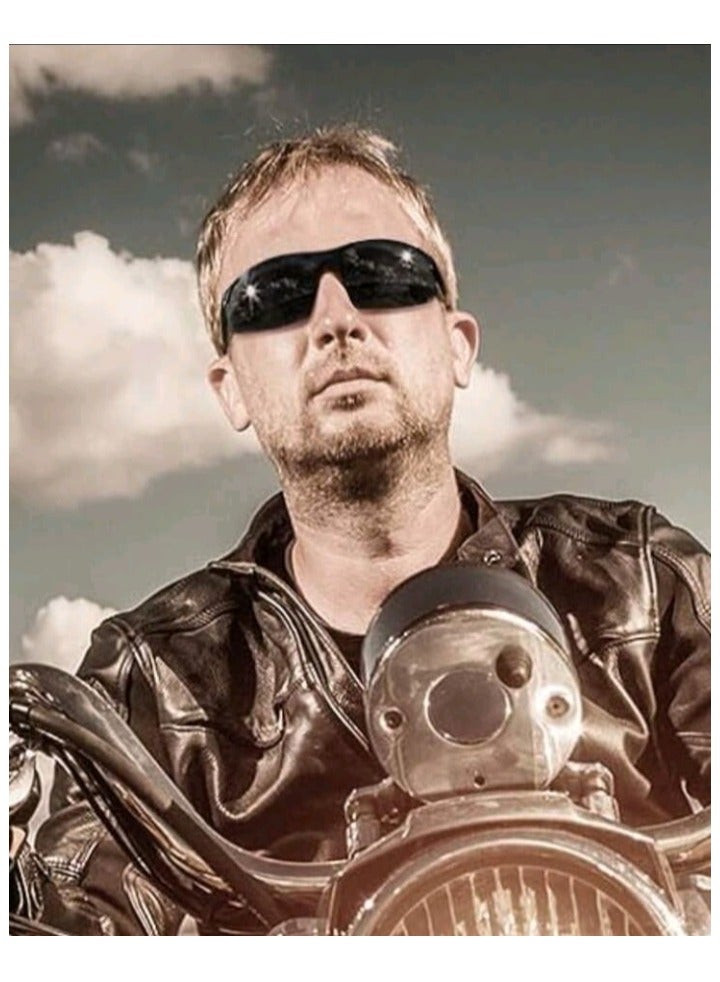 ديلز بيك نظارة شمسية رجالية أنيقة وعصرية واقية من الأشعة فوق البنفسجية - Image 3