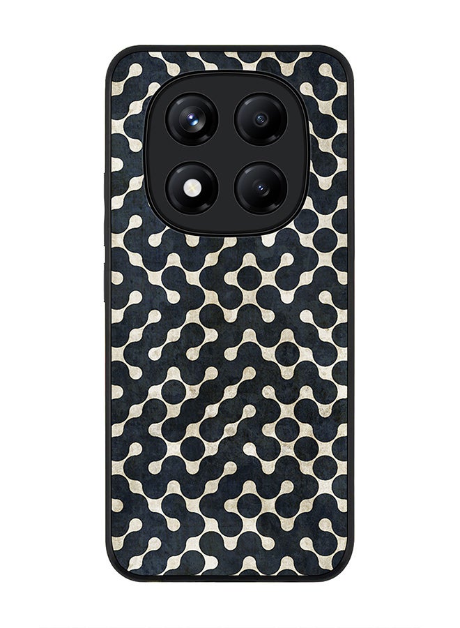 Stylizedd For Xiaomi Redmi Note 14 Pro 4G 4G Case,Slim fit Camera Protection, Shockproof Thin Phone cover  - Connect The Dots (Black) - Image 1