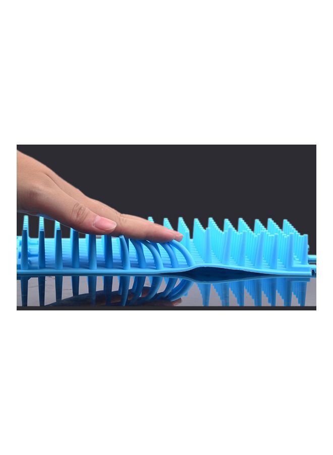 NIBEMINENT Foot Clean Cup Washing Brush Blue - Image 2