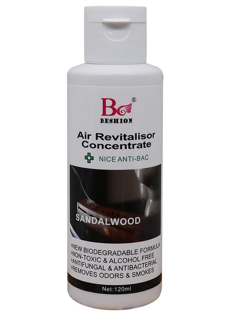 Sandalwood 120ML - Beshion Air Revitalisor Concentrate Water-Soluble Drops For Humidifier - Image 1