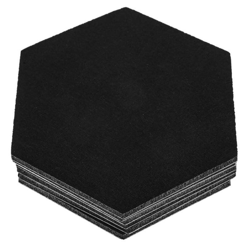8 Pieces Hexagon Felt Bulletin Board For Wall Photos Notes Display - Image 2