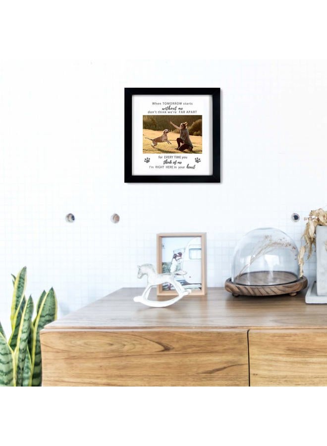 KCRasan Dog Memorial Picture Frame - Pet Memorial Picture Frame for Pet Loss of Gift - Dog Remembrance Frame Dog or Cat with Sympathy Pet Tribute Keepsake(9x9 memorial frame) - Image 4