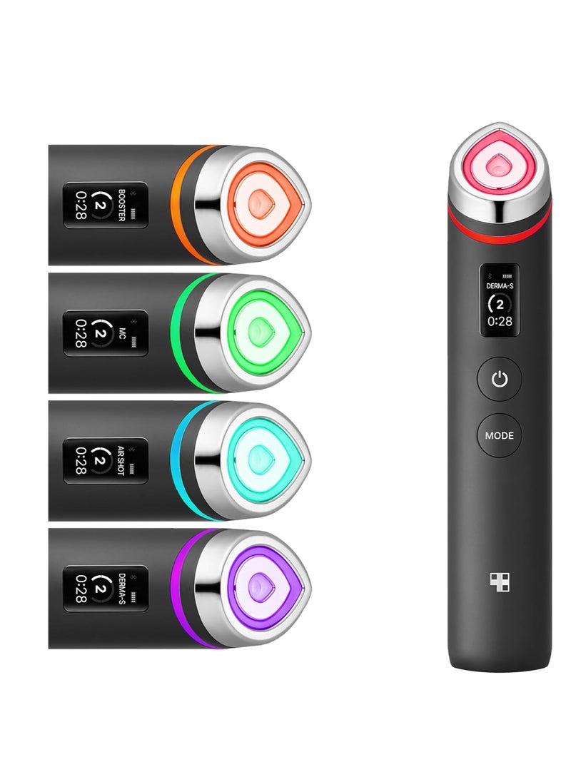 Medicube Age-R Booster Pro 6-in-1 Total Care LED Therapy, latest Upgraded version of Booster-H, for Enhanced Absorption, Radiance, Elasticity, Facial Contouring, and Pore Care, Revolutionary skincare 