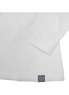 Bashayer OFFwhite winter blouse with high neck  - Image 3