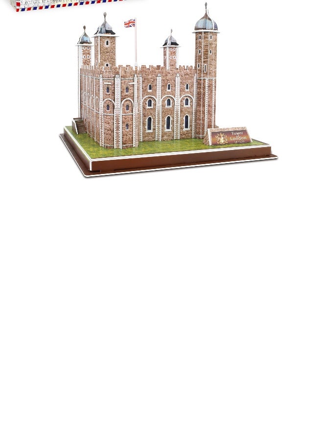 بيوينتي نموذج ثلاثي الأبعاد للهندسة المعمارية العالمية لغز مجسم برج لندن