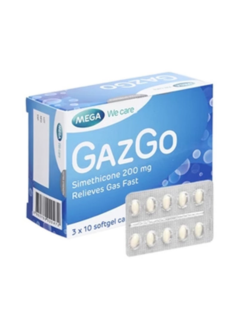 MEGA 200Mg Cap 30S 