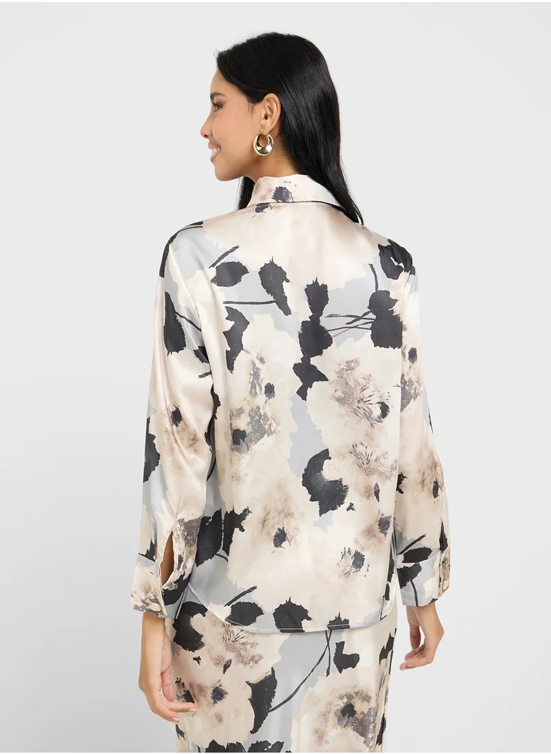 Ginger Floral Button Down Shirt