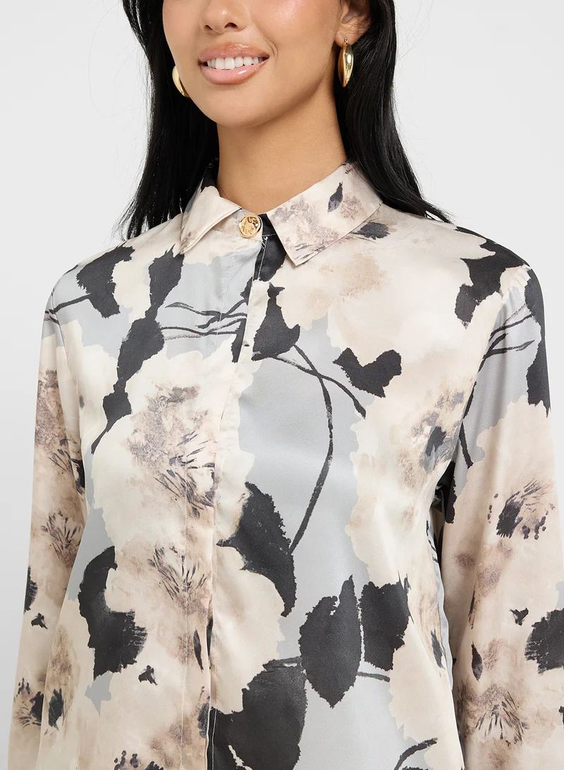 Ginger Floral Button Down Shirt
