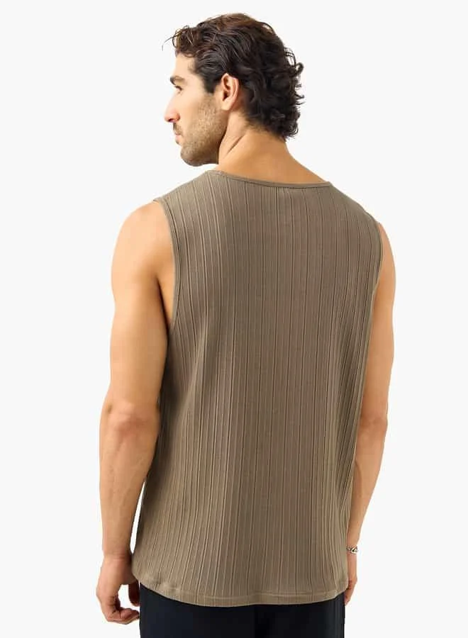 Iconic Rib Vest For Male