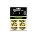 GB Eyeblack 15 Pairs Breathable Eye Strips Peel Stick Athletic Eyeblack Stickers for Baseball Football Softball Lacrosse Black Yellow Camo - Image 2