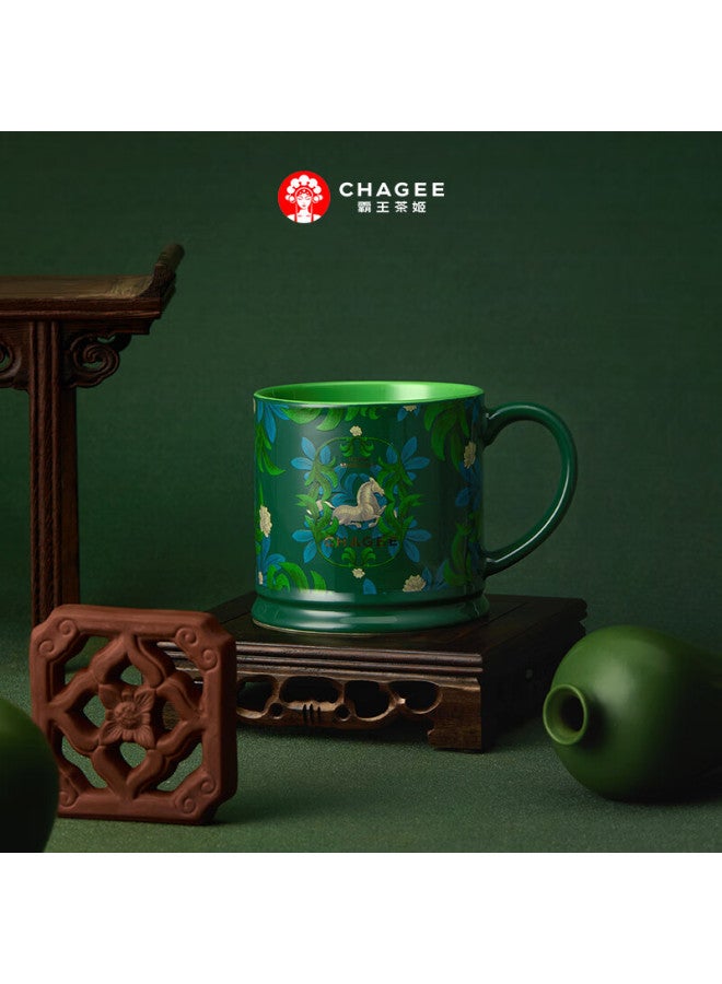 Chagee Hunan City Desktop Insulated Mug Water Cup Coffee Cup 316 Food Grade Stainless Steel New Year Gift