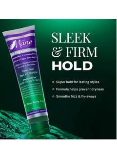 THE MANE CHOICE The Mane Choice Hair Type 4 Leaf Clover Edge Control Freezing Gel (4 oz), 4c Hair Products for Locs, Curly Hair, Coily Hair & Wavy Hair  - Image 3
