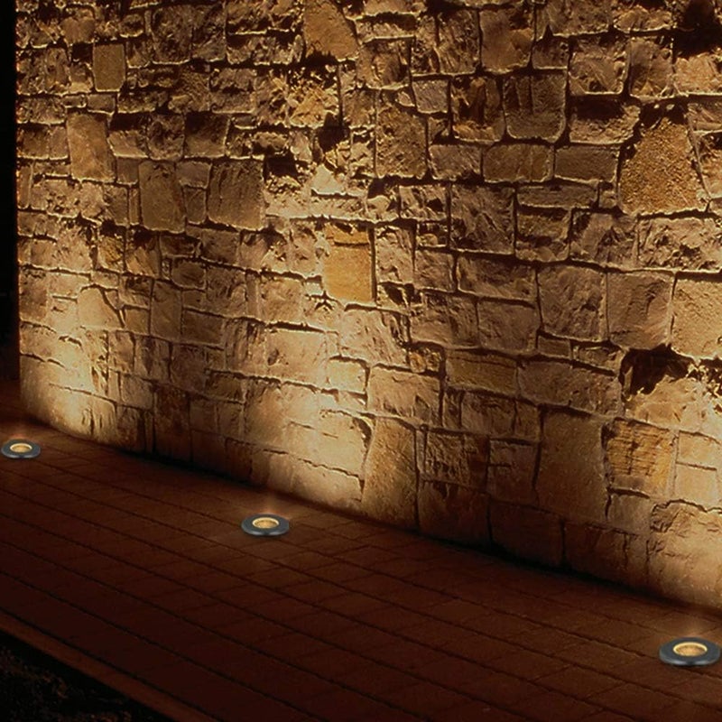 أضواء كاشفة خارجية مقاومة للماء IP65 مدمجة في زوايا السلالم، مصباح خطوة حديث للمناظر الطبيعية الخارجية، ضوء LED تحت الأرض حديقة مستطيل بقوة 5 واط، للفناء والممرات والسلالم والحدائق المدفونة (كو) - Image 5