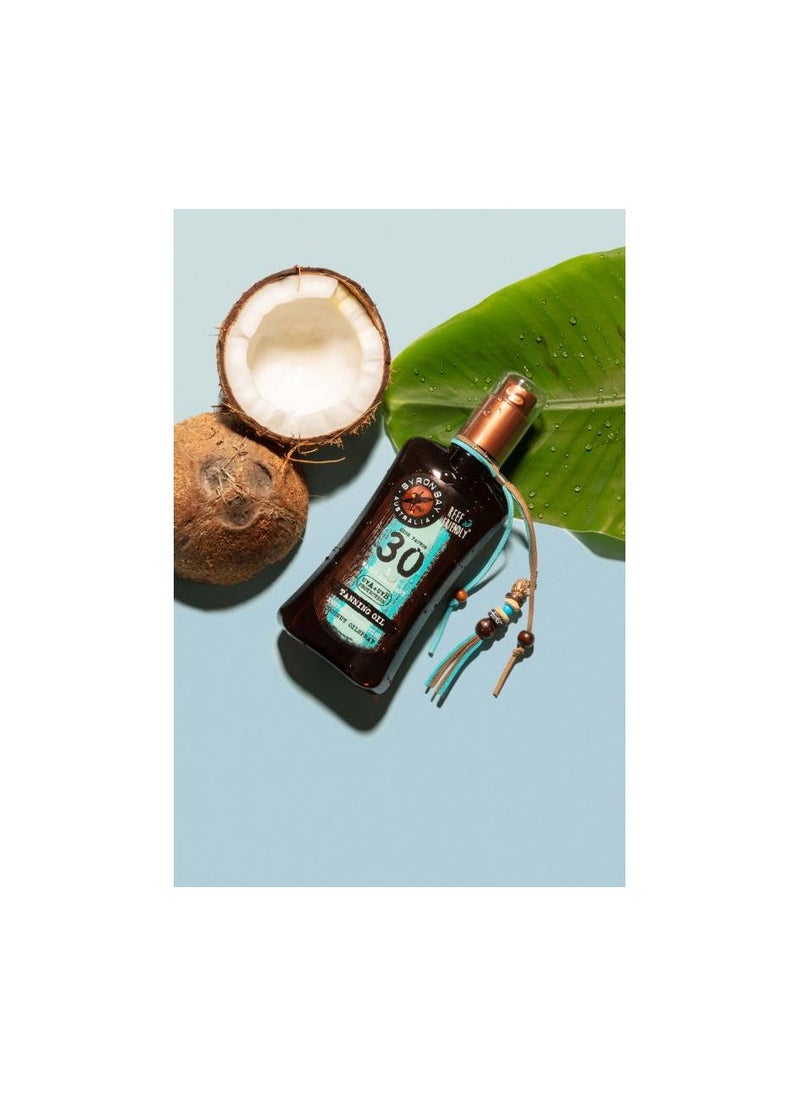 Byron Bay Byron Bay Coconut Oilspray Tanning Oil SPF30 200ml  - Image 3