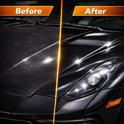 Kangaroo® 1 Step Rubbing Compound (Heavy Duty) Minor Scratch Remover, Paint defect Hider and Oxidation from Cars, Bike, Motorbikes | No Scratches No Swirls (1 Litre) - Image 4
