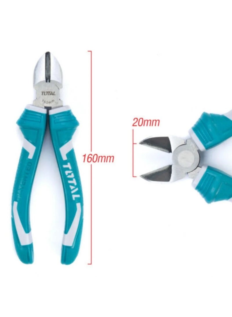 TOTAL Diagonal Cutting Pliers 6 Inch 160 MM - Image 4