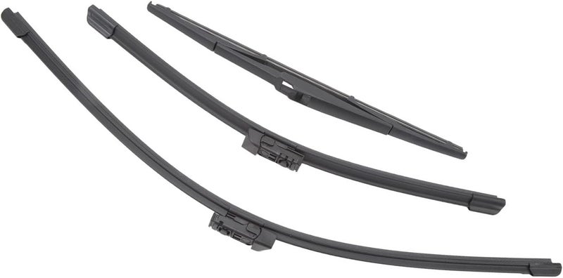 Front Wiper Blades, Replacement for CX5 CX9 2017 to 2021, with High Grade Rubber Steel Aluminum Material - Image 2