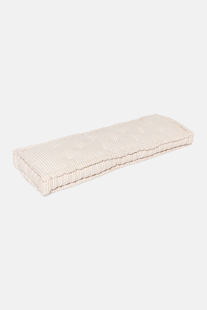 Muy Mucho Floor And Bench Cushion 120 x 42 x 10 cm, Beige